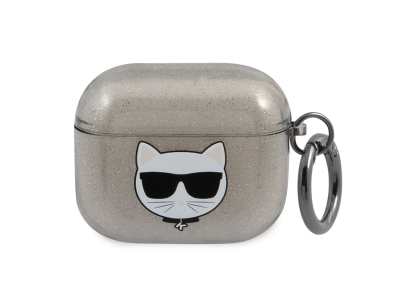 کاور محافظ براق ایرپاد 3 اپل طرح گربه کارل CG Mobile Apple Airpods 3 Karl Cat Case