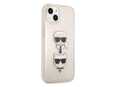 قاب اکلیلی آیفون 13 طرح کارل و گربه CG Mobile iphone 13 Cat & Karl Lagerfeld Crown Case