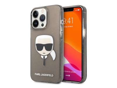 قاب اکلیلی آیفون 13 پرو طرح کارل CG Mobile iphone 13 Pro Karl Lagerfeld Crown Case
