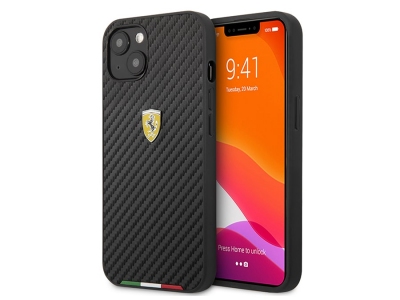 قاب فیبرکربن آیفون 13 طرح فراری CG Mobile iphone 13 Ferrari Carbone Case
