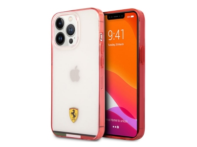 قاب شیشه ای آیفون 13 پرو مکس طرح فراری CG Mobile iphone 13 Pro Max Ferrari Hard Case