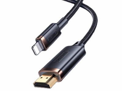 کابل HDMI به لایتنینگ 2 متری یوسامز USAMS U70 Lightning to HDMI HD Video Cable US-SJ509