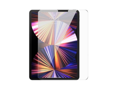 محافظ صفحه نمایش شیشه‌ای آیپد پرو بیسوس Baseus SGBL021202 | Tempered glass 3D for Apple iPad Pro 12.9 '' 2018/2020/2021