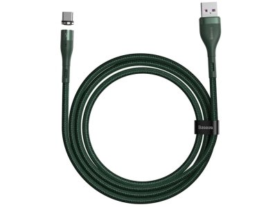 کابل دیتا و شارژ سریع مگنتی سه کاره بیسوس به طول 1 متر Baseuse Safe Fast Charging Data Cable USB For M+L+T 5A