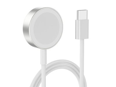 کابل شارژ مگنتی اپل واچ 1.2 متری گرین Green Apple Watch Magnetic Charging Cable 1.2m