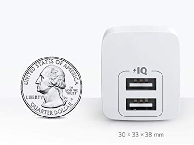 شارژر دیواری دو پورت انکر Anker Powerport Mini A2620 12W Wall Charger