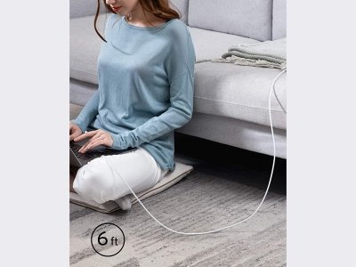 کابل شارژ و انتقال داده تایپ سی به تایپ سی 100 وات 1.8 متری انکر A8856