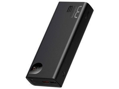 پاوربانک 20000 میلی‌آمپرساعتی بیسوس Baseus PPADM30 Adaman Metal Digital Display 20000Mah power bank 30W Quick Change