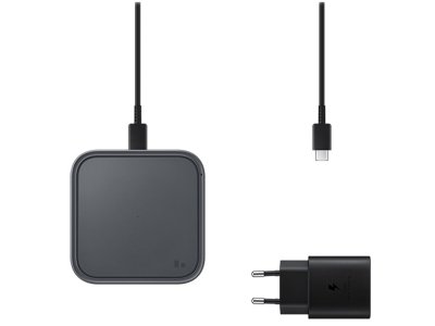 شارژر اصلی بی‌سیم فوق سریع سامسونگ با توان ۱۵ وات SAMSUNG Super Fast Wireless Charger EP-P2400