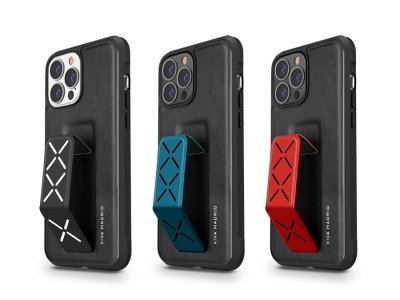 قاب چرمی آیفون 13 پرو ویوا مادرید Viva Madrid iphone 13 Pro Morphix Grip Stand