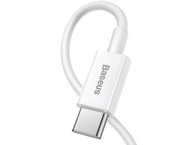 کابل فست شارژ پاوربانکی لایتنینگ به تایپ‌سی 25 سانتی‌متری بیسوس Baseus Superior Cable USB Type-C Lightning Power Delivery 20W CATLYS-02