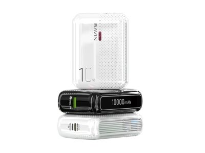 مینی پاوربانک شارژ سریع 10000 باوین BAVIN 10000mAh Powerbank PD 20W USB-C to Type-C Fast Charge PC076