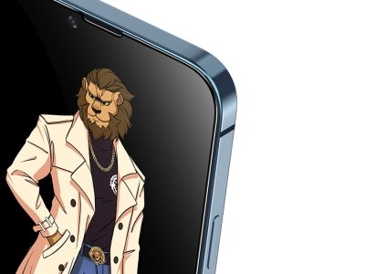 محافظ صفحه نمایش شیشه ای آیفون 13 پرو مکس گرین Green iPhone 13 Pro Max 3D Curved Pro Round Edge Glass