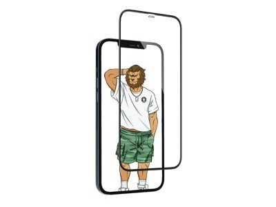 محافظ صفحه نمایش شیشه ای آیفون 11 پرو مکس گرین Green iphone 11 Pro Max 3D Silicone+ Full Curved & HD Glass