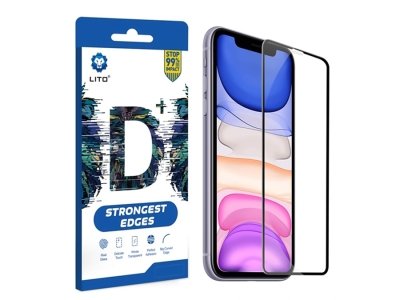 محافظ صفحه نمایش شیشه ای آیفون لیتو Lito D+ iPhone 12 Pro Max Strongest Edges Glass