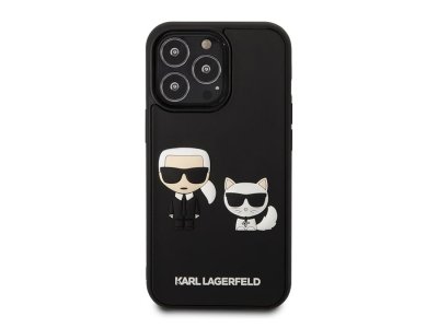 قاب محافظ آیفون 13 پرو طرح کارل و گربه برجسته CG Mobile iphone 13 Pro Cat & Karl Lagerfeld