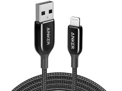 کابل 1.8 متری لایتنینگ فست انکر Anker PowerLine+ III With Lightning Connector-A8823H11