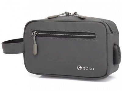 کیف دستی مردانه USB دار پوسو Poso مدل PS-823 چند منظوره