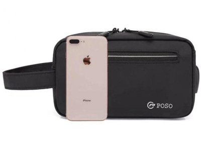 کیف دستی مردانه USB دار پوسو Poso مدل PS-823 چند منظوره