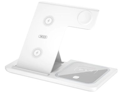 شارژر بی‌ سیم سه منظوره 15 وات ایکس‌او XO 15W Wireless Charger (Watch + Phone + Earphone) WX023