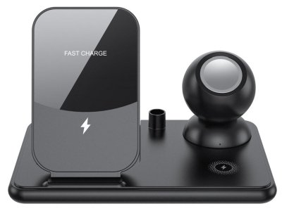 شارژر بی‌ سیم چهار کاره 15 وات ایکس‌او XO wireless charger W58 4in1 15W