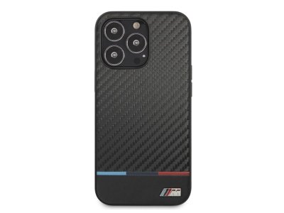 قاب فیبر کربن و چرم آیفون 13 پرو مکس طرح بی ام و ام3 CG Mobile iphone 13 Pro Max BMW M3 Carbon Fiber & Leather Case