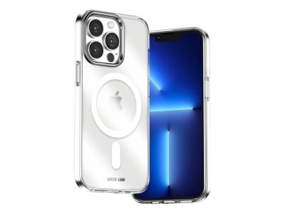 قاب مگ سیف مات آیفون 13 پرو مکس گرین Green iphone 13 Pro Max Matt Magsafe Case