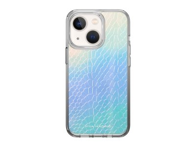 قاب براق هولوگرامی آیفون 13 ویوا مادرید Viva Madrid iPhone 13 Aura Python Case