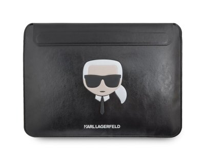 کیف چرمی مک بوک 16 اینچ طرح کارل CG Mobile Macbook 16 inch Karl Lagerfeld Leather Bag