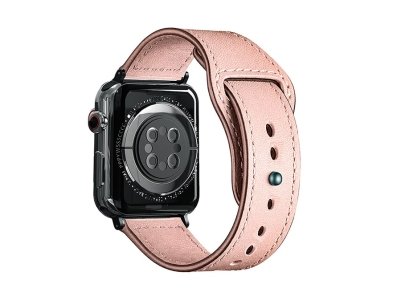 بند چرمی اپل واچ 44 و 45 میلی متر پورودو Porodo iGuard Leader Loop Band Apple Watch 44/45mm