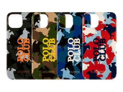 قاب براق طرح ارتشی آیفون 13 پولو Polo iPhone 13 Army Glossy Case