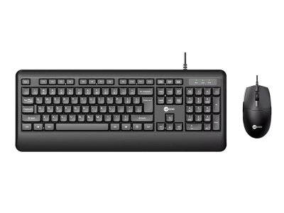 کیبورد و ماوس با سیم لنوو Lenovo Lecoo CM104 Wired Keyboard And Mouse Business Combo