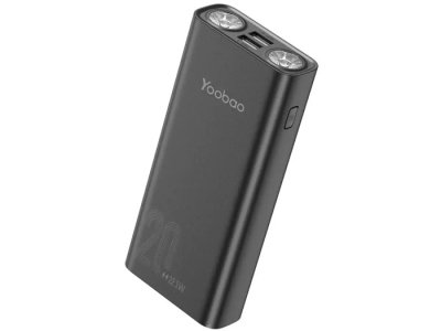 پاور بانک 20000 چراغ‌قوه‌دار 22.5 وات یوبائو YOOBAO H2Q