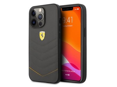 قاب چرمی آیفون 13 پرو مکس طرح فراری CG Mobile iphone 13 Pro Max Ferrari Leather Case