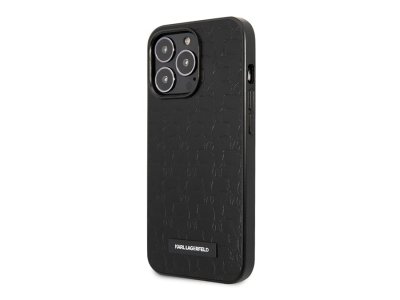 قاب چرمی آیفون 13 پرو طرح کارل CG Mobile iphone 13 Pro Karl Lagerfeld Leather Case