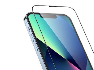 محافظ صفحه نمایش شیشه ای ضد انعکاس آیفون 13 و 13 پرو گرین Green iphone 13/13 Pro Anti-Reflective Transparent Glass