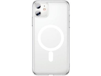 قاب کریستالی مگنتی آیفون 11 6.1 اینچ بیسوس Baseus Crystal Magnetic Phone Case ARJT000802