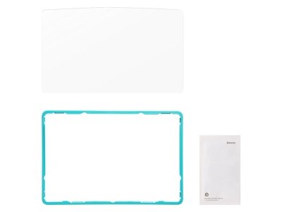 محافظ صفحه نمایش شیشه‌ای تسلا 3 وای 15 اینچ بیسوس Baseus 0.3mm Full-glass Tempered Glass Film SGBL062402