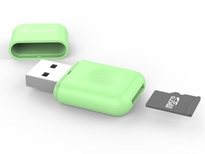 کارتخوان یو اس بی ۳ میکرو رنگارنگ اوریکو ORICO Colorful USB3.0 TF Card Reader CRS12