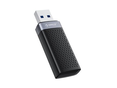کارتخوان و رم ریدر پرسرعت حرفه‌ای اوریکو ORICO CS2D-A3 TF/SD Dual Port USB3 Card Reader Single Read