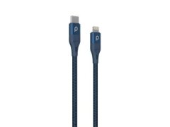 کابل شارژ و انتقال داده تایپ سی به لایتنینگ پورودو Porodo Aluminum Braided PD USB-C to Lightning Cable 2.2m