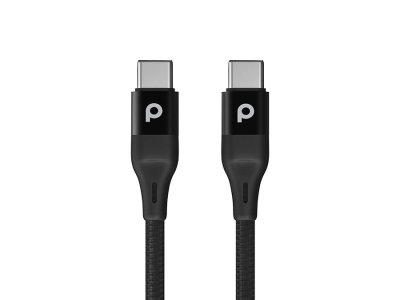 کابل دو سر تایپ سی پورودو Porodo Aluminum Braided USB-C to USB-C Cable 1.2m 60W