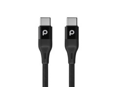 کابل دو سر تایپ سی پورودو Porodo Aluminum Braided USB-C to USB-C Cable 2.2m 60W