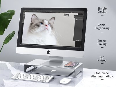 پایه نگهدارنده آلومینیوم مانیتور اوریکو ORICO-KCS1  Aluminum Alloy Monitor Stand