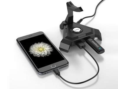 هاب یو اس بی 4 پورت قابل حمل اوریکو ORICO-LH4-U2 4 Port USB2.0 Cable Management HUB