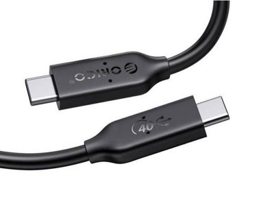 کابل تاندربولت 80 سانتی متری اوریکو ORICO U4C08 USB 4.0 Cable Thunderbolt 3