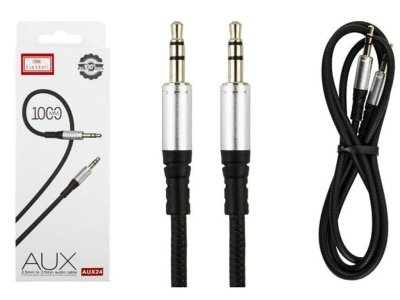 کابل صدای 3.5 میلی‌متری یک متری ارلدام EARLDOM Audio Jack 3.5 AUX ET-AUX24