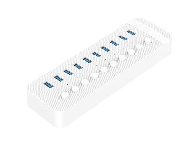 هاب پرسرعت 10 پورت اوریکو ORICO CT2U3-10AB Multi-Port Hub With Individual Switches USB3
