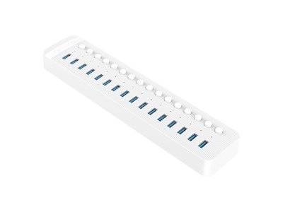 هاب یو اس بی فست 16 پورت اوریکو ORICO CT2U3-16AB Multi-Port Hub With Individual Switches USB3