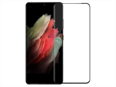 محافظ صفحه نمایش شیشه ای سامسونگ Full Glue Samsung Galaxy S21 Ultra Glass